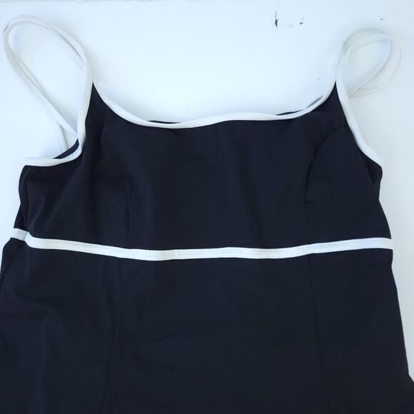 Longitude One Piece Swimsuit Size 14 Modest Skirted Bathing Suit - Picture 3 of 4